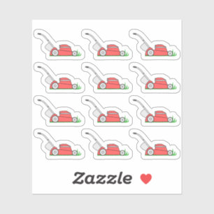 Lawn Mowing Yard Work Reminder Bujo Planner Sticker