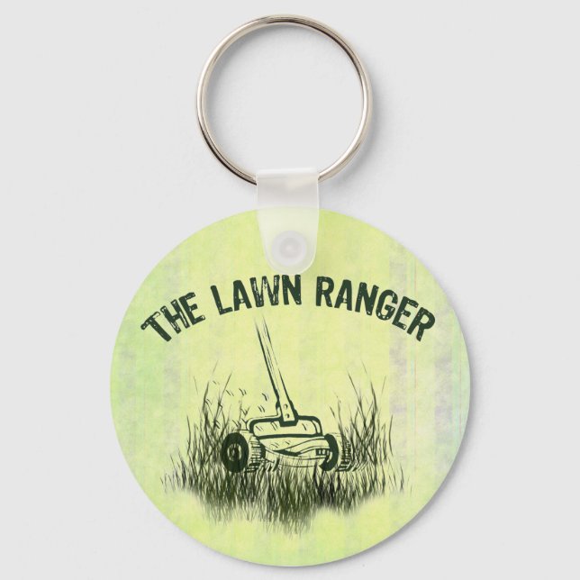 Lawn Ranger Keychain (Front)