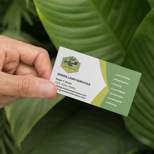 Lawn Service Company Business Card