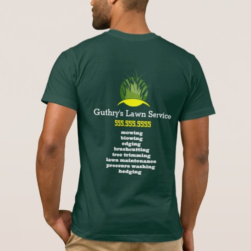 Lawn Service Company  Landscaping T_Shirt