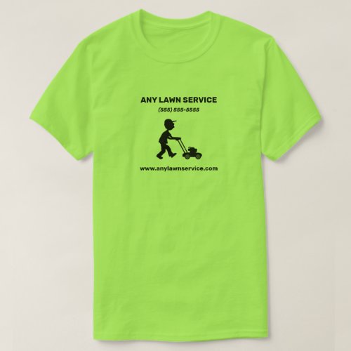 Lawn Service Company T_Shirt