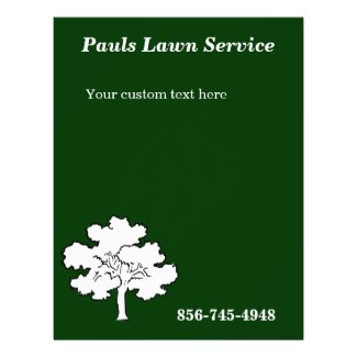 Lawn Service Flyer