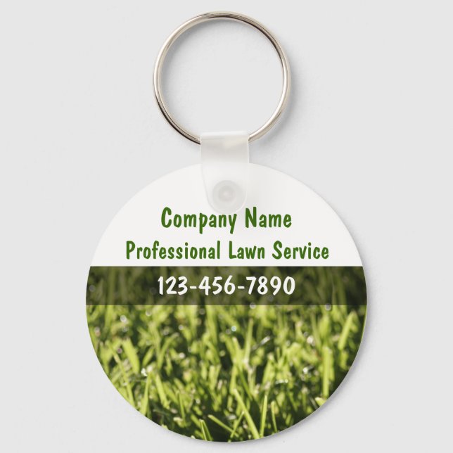 Lawn Service Key Chains (Front)