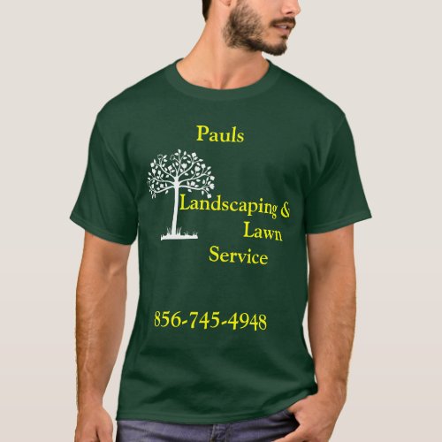 Lawn service T_shirt