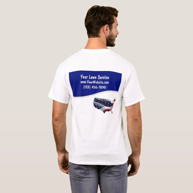 Lawn Service Tshirts (Back Full)