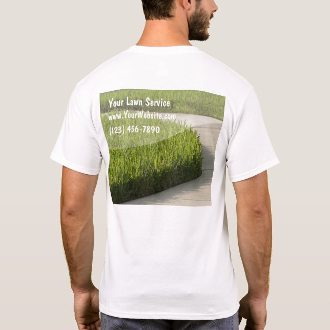 Lawn Service Tshirts (Back)