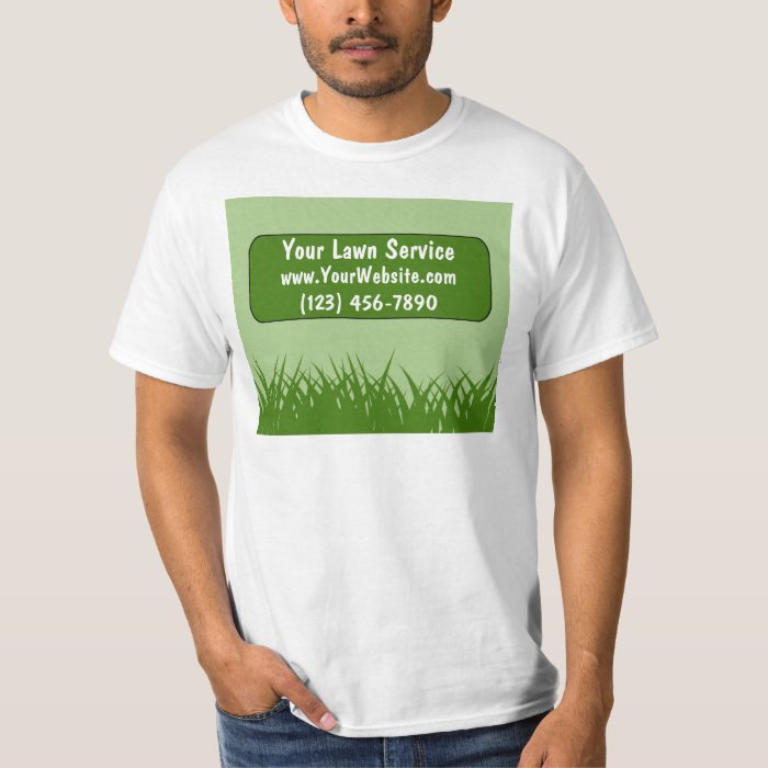 Lawn Service Work Shirts Zazzle