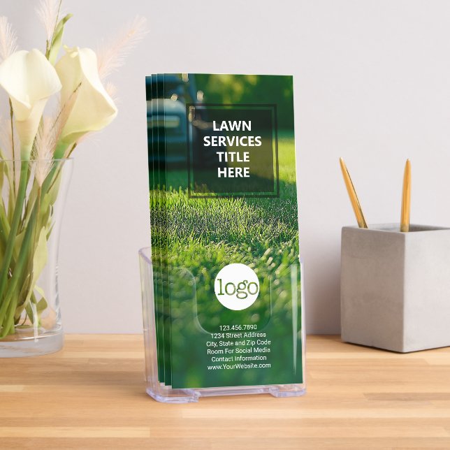 Lawn Services - Mowing, Edging Packages Brochure (Insitu)