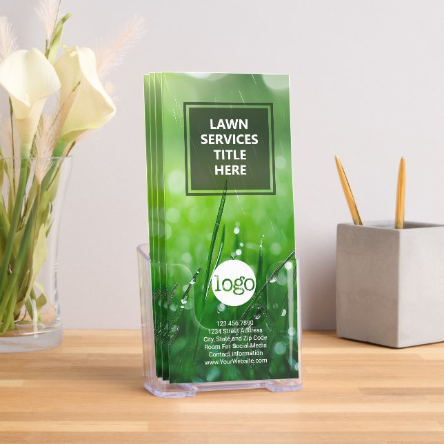 Lawn Services - Mowing, Edging Packages Brochure (Insitu)