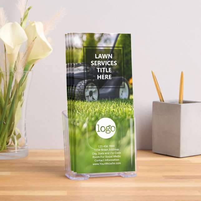 Lawn Services - Mowing, Edging Packages Brochure (Insitu)