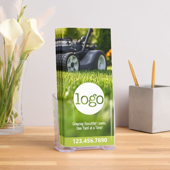 Lawn Services - Mowing, Edging Packages Logo Brochure (Insitu)