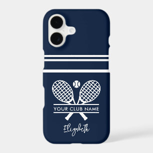 Lawn Tennis Club Name Script Team Swag iPhone 17 Case