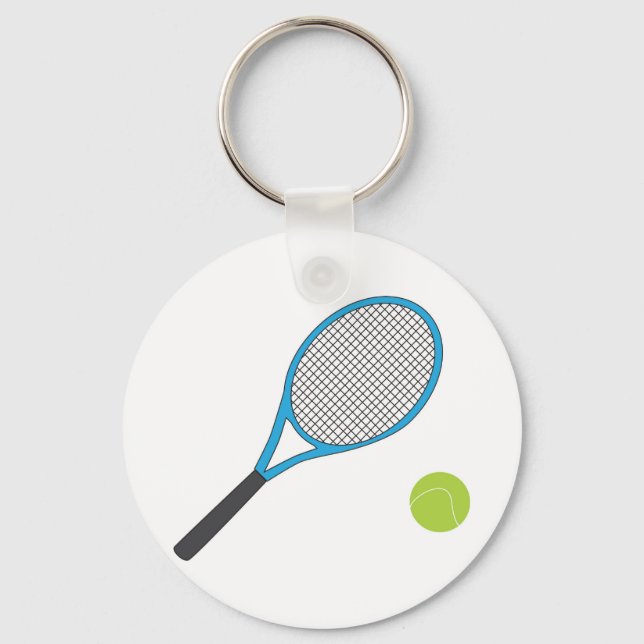 Lawn Tennis Keychain (Front)