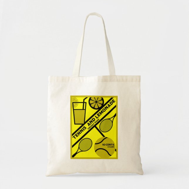 Lawn Tennis Player Graphic Art    Tote Bag (Front)