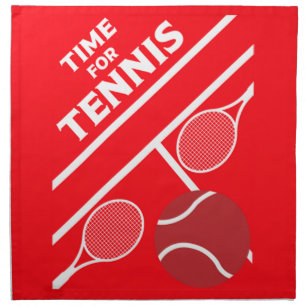 Lawn Tennis Players Napkin
