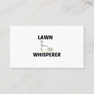 LAWN WHISPERER CALLING CARD