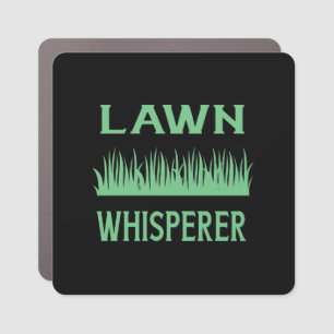 Lawn Whisperer Car Magnet