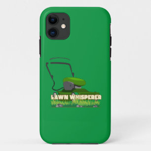 LAWN WHISPERER funny gardening gift                iPhone 11 Case