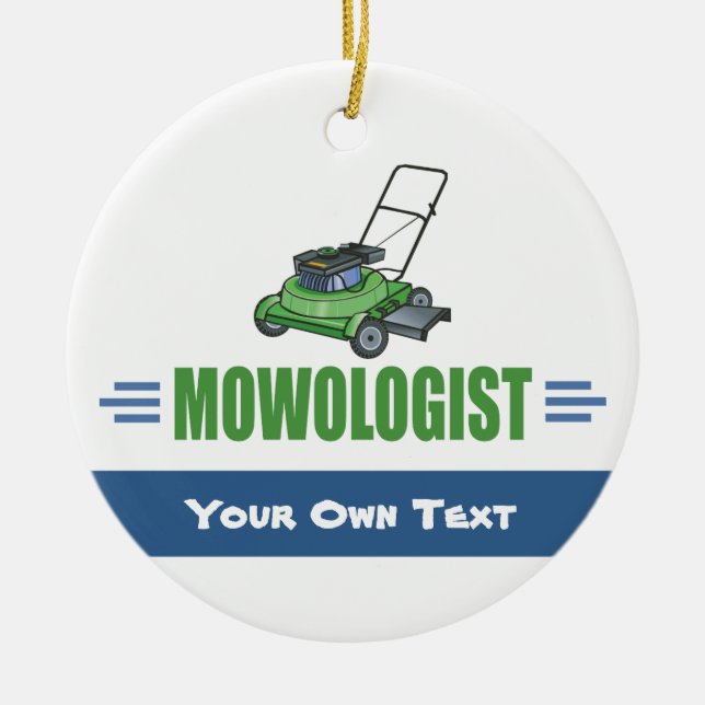 Lawn Yard Mowing, Mow Lawns, Landscaping Lawn Care Ceramic Ornament (Front)