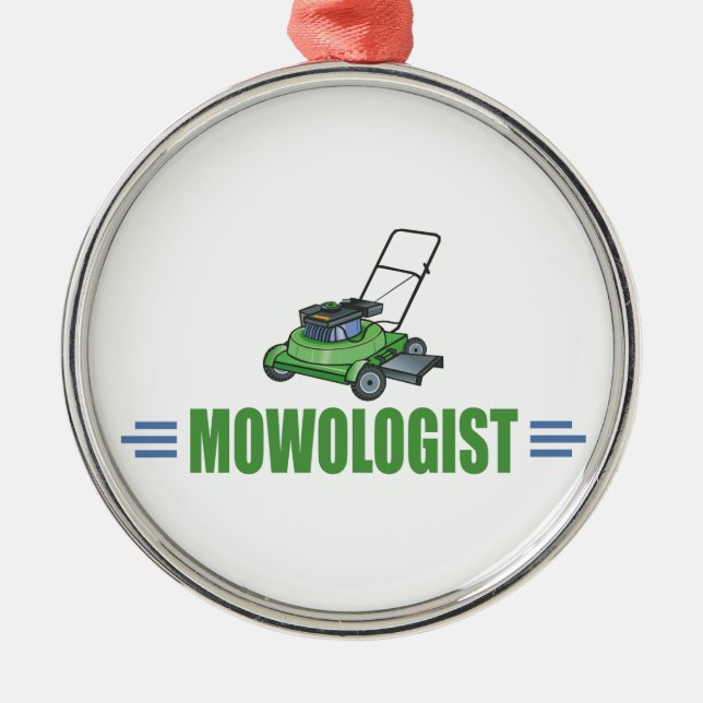 Lawn Yard Mowing, Mow Lawns, Landscaping Lawn Care Metal Ornament (Front)