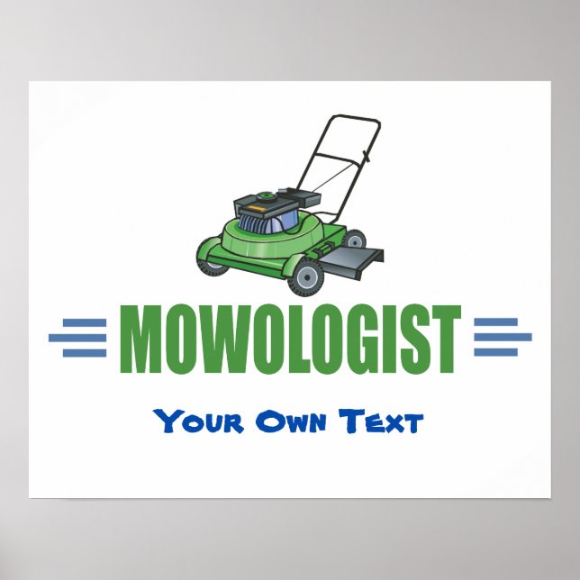 Lawn Yard Mowing, Mow Lawns, Landscaping Lawn Care Poster (Front)