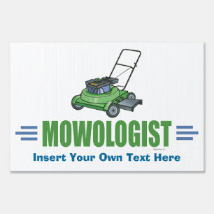 Lawn Yard Mowing, Mow Lawns, Landscaping Lawn Care Yard Sign