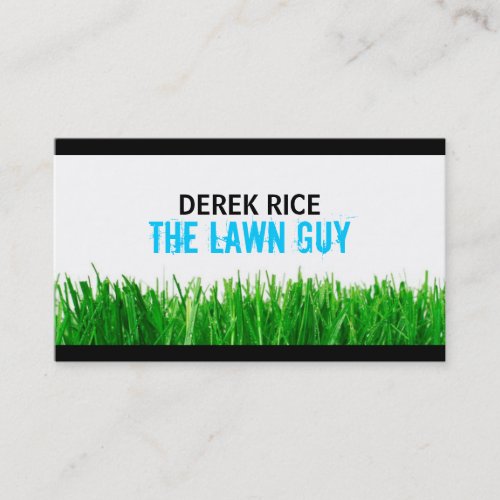Lawncare Business Card