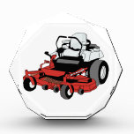Lawnmower Acrylic Award at Zazzle