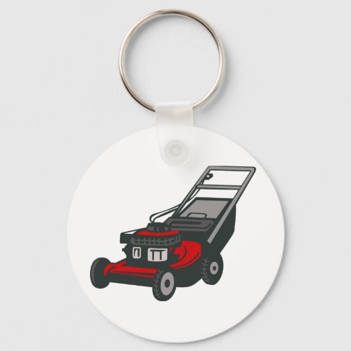 Lawnmower Keychain
