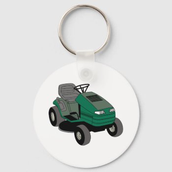Lawnmower Keychain by Grandslam_Designs at Zazzle