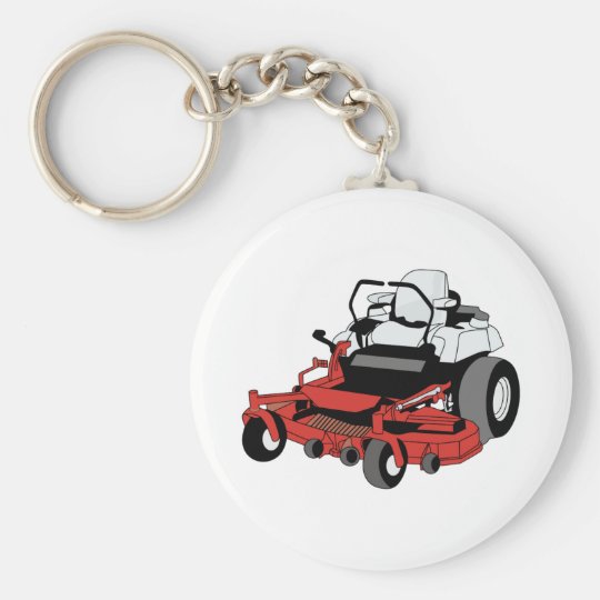Lawnmower Keychain | Zazzle.com