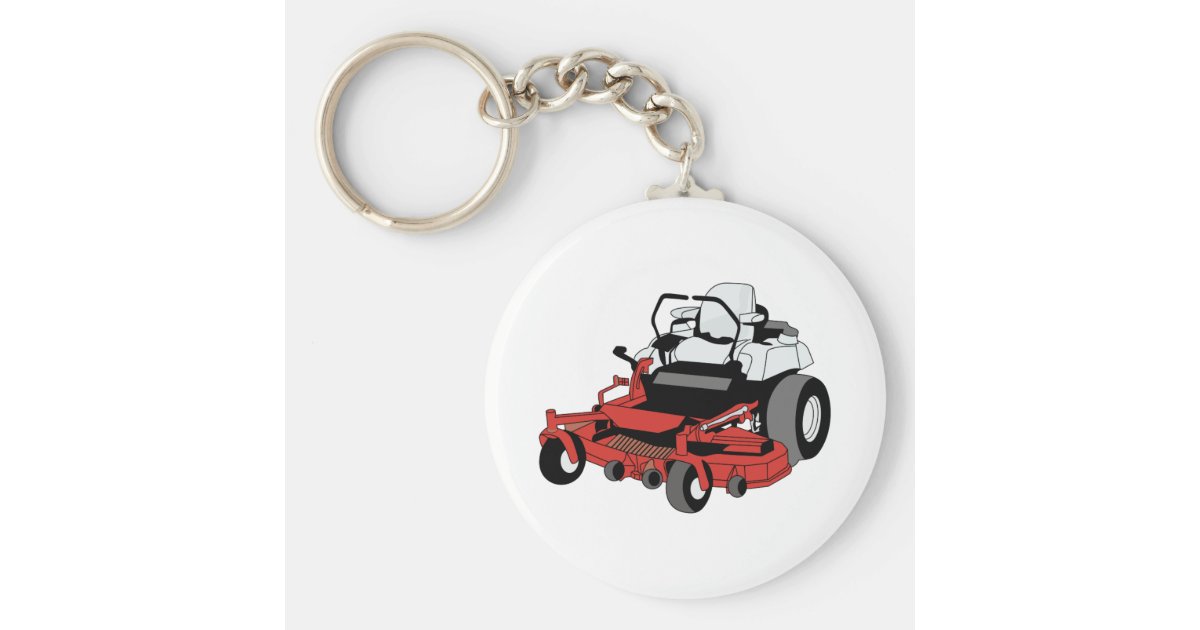 Lawnmower Keychain