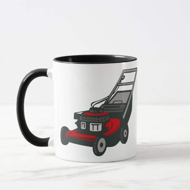 Lawnmower Mug (Left)