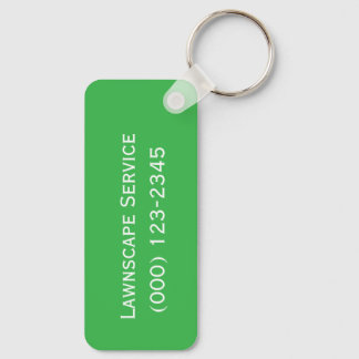 lawnscape service editable keychain