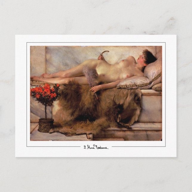 Lawrence Alma-Tadema #189 - Fine Art Postcard (Front)