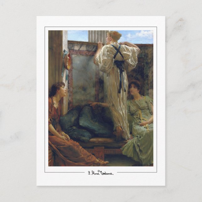 Lawrence Alma-Tadema #1 - Fine Art Postcard (Front)