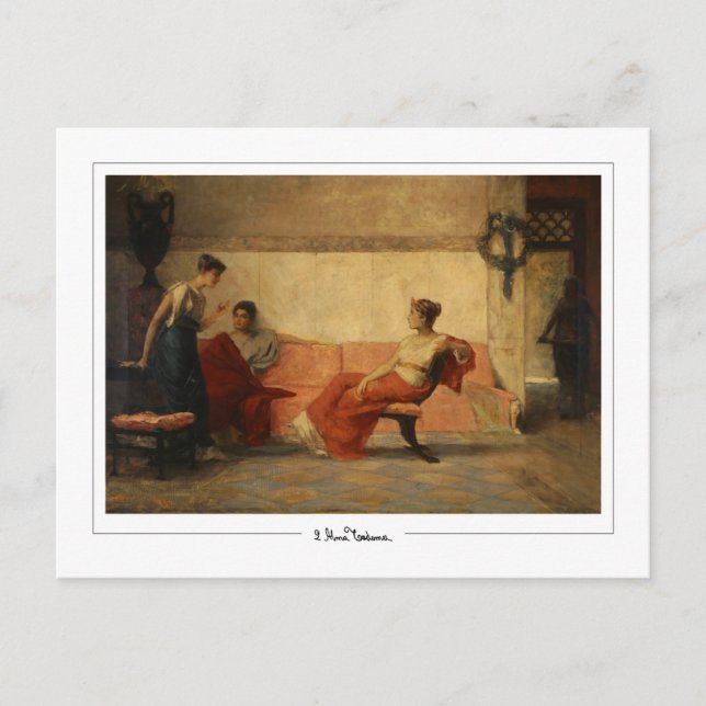 Lawrence Alma-Tadema #298 - Fine Art Postcard (Front)