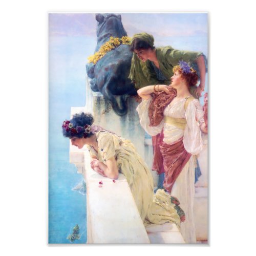 Lawrence Alma Tadema A Coign of Vantage Photo Print