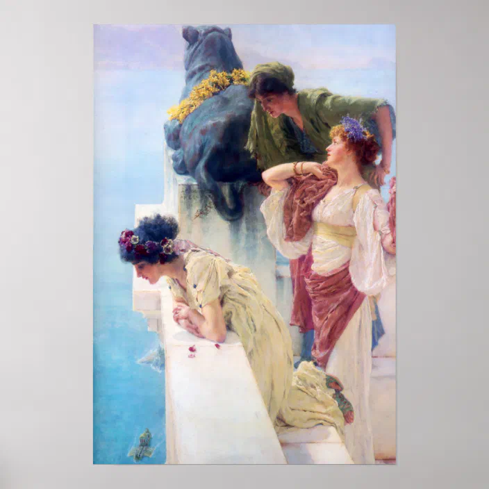 ALMA TADEMA THE FINDING OF MOSES REALISM  ART GICLEE PRINT FINE  CANVAS