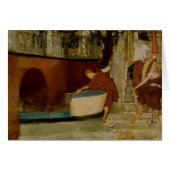 Lawrence Alma-Tadema -The Embarkation On The Barge (Front Horizontal)