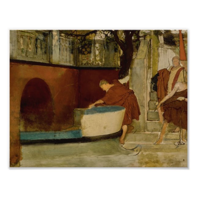 Lawrence Alma-Tadema -The Embarkation On The Barge Photo Print (Front)