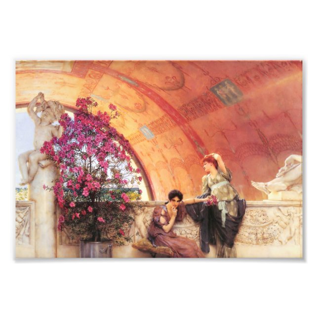 Lawrence Alma Tadema Unconscious Rivals Photo Print (Front)