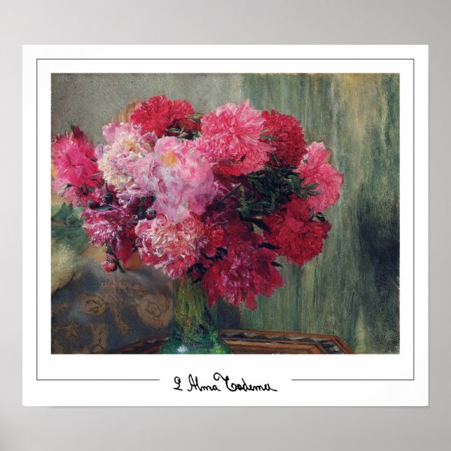 Lawrence Alma-Tadema Zedign Art Poster #11 (Front)