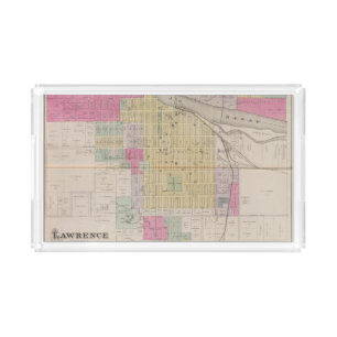 Lawrence, Kansas Acrylic Tray