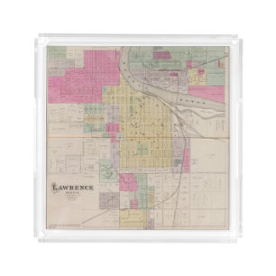 Lawrence, Kansas Acrylic Tray