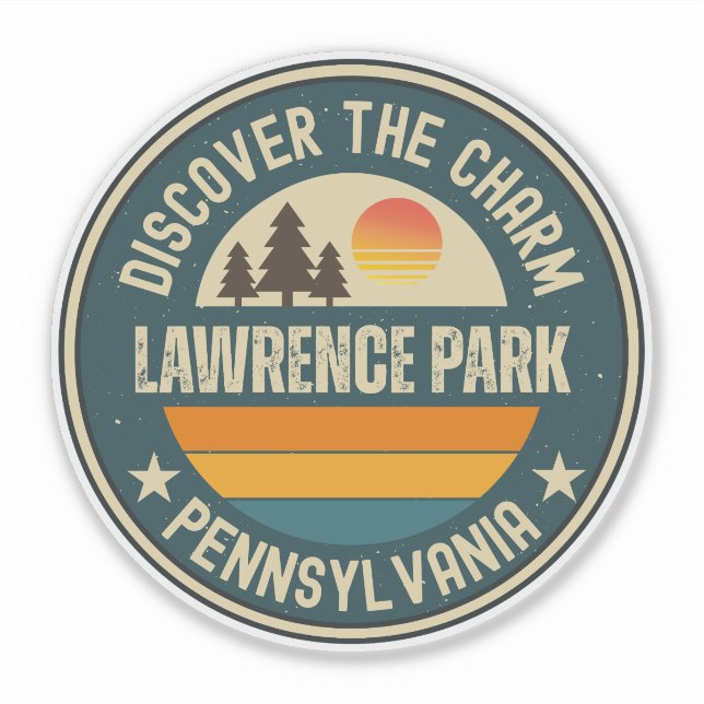 Lawrence Park, Pennsylvania Sticker (Front)