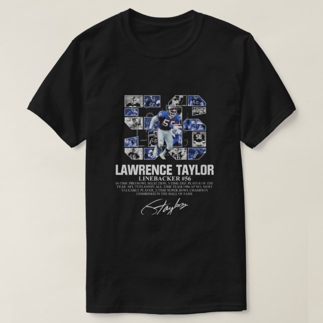 Lawrence Taylor T-Shirt (Design Front)