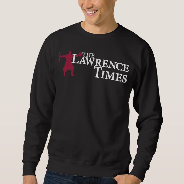 Lawrence Times adult sweatshirt (front only) (Front)
