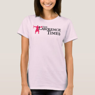 Lawrence Times pink femme T-shirt