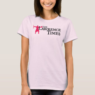 Lawrence Times pink femme T-shirt